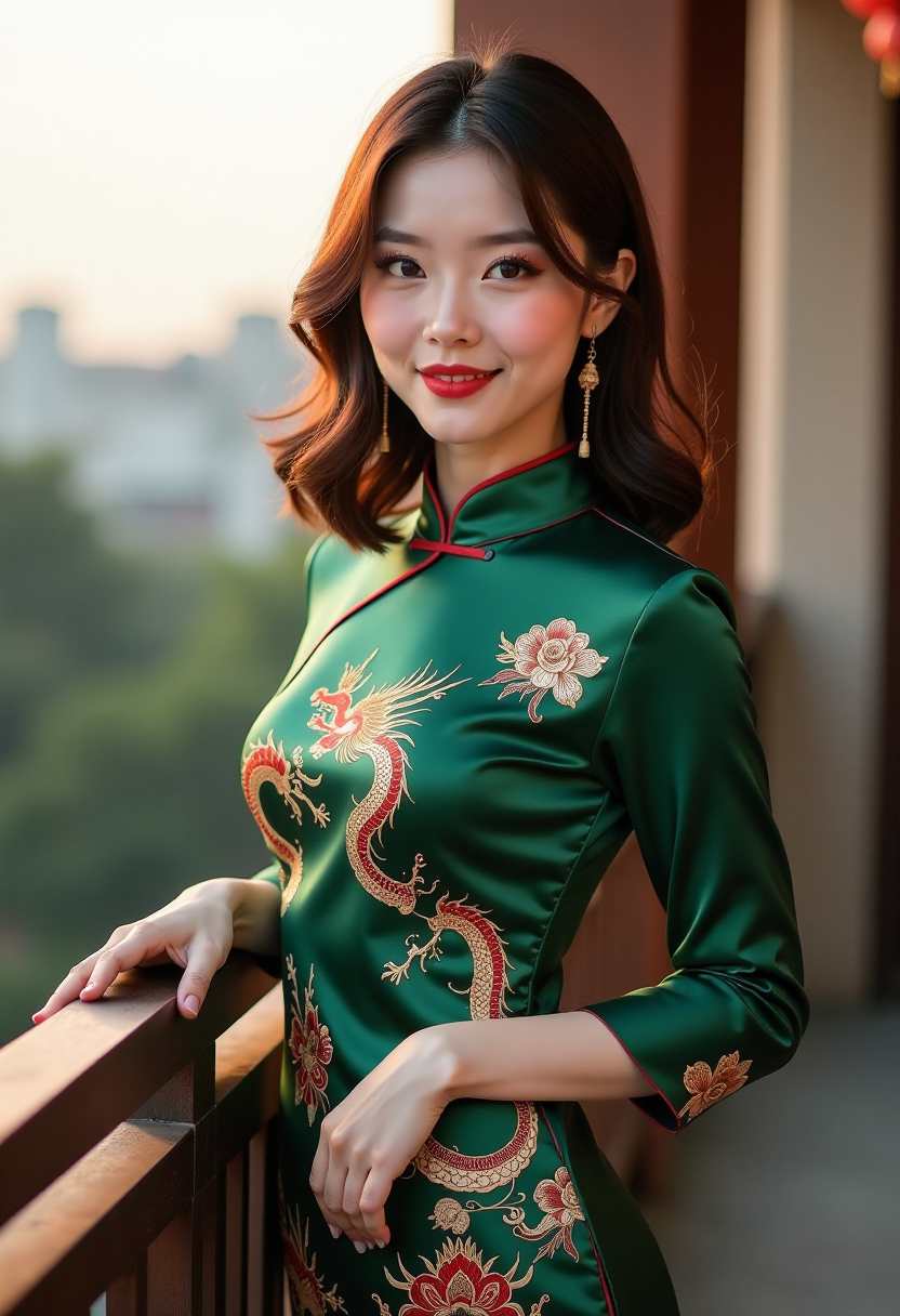 女孩在社区公益厨房准备饭菜